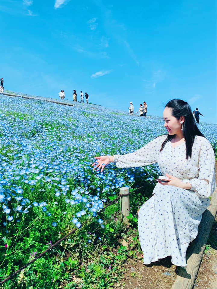 ひたち海浜公園&ネモフィラにて