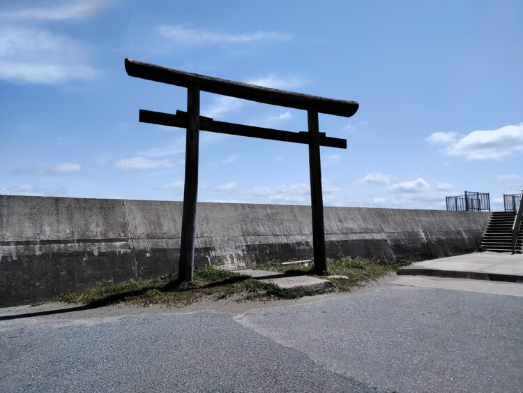 鹿島神宮の「東の一の鳥居」